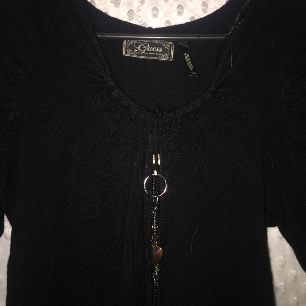 Guess zipper blouse